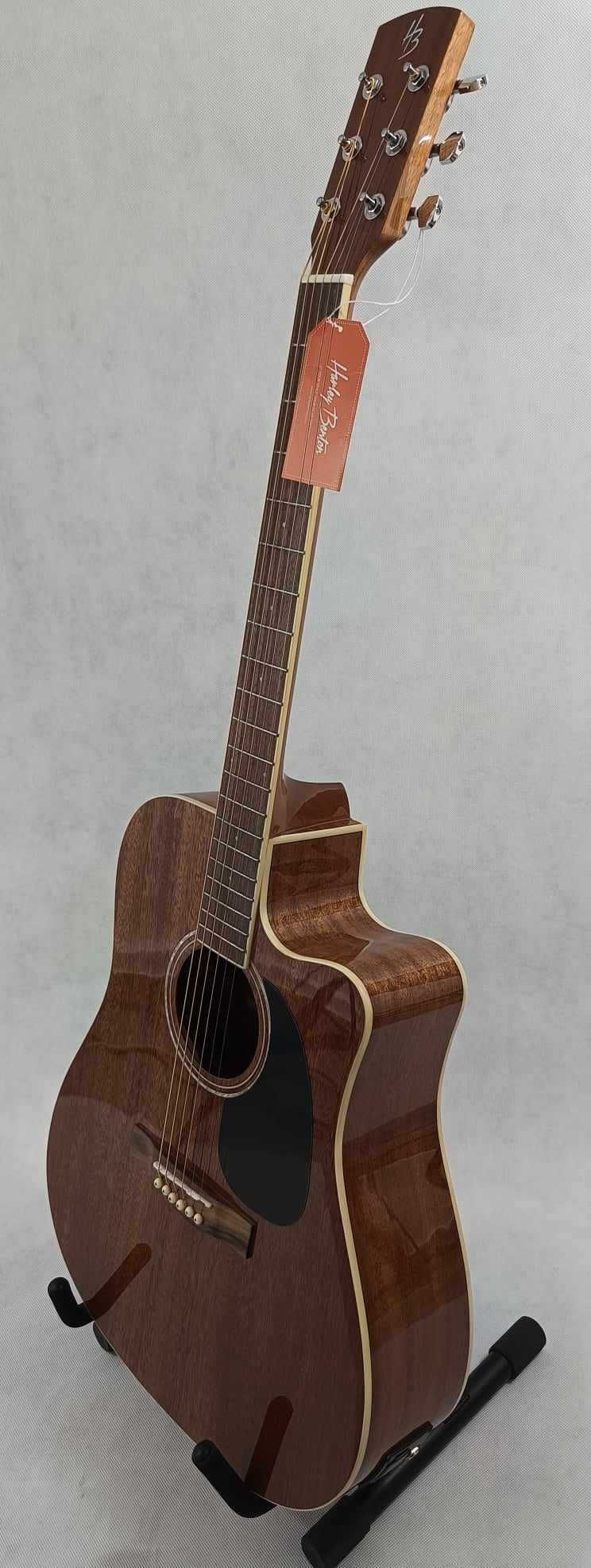 Harley Benton CLD-60SMCE NT Custom Line-gitara elektro-akustyczna
