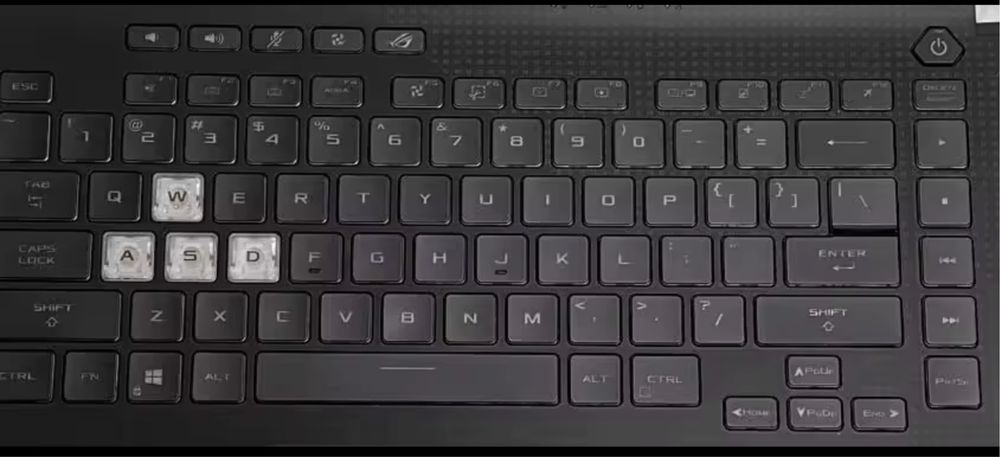 Клавіші, кнопки для ігрових ноутбуків Rog Strix, Nitro, Legion, MSI ..