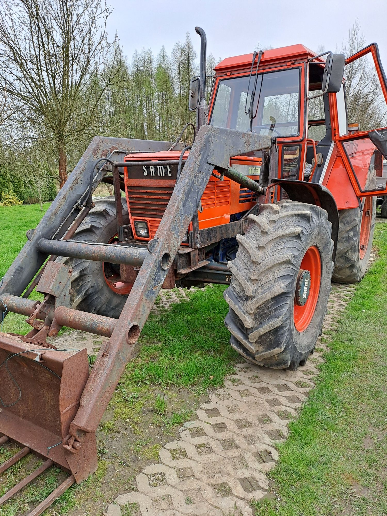 Traktor Same six 105 vdt z turem 4×4