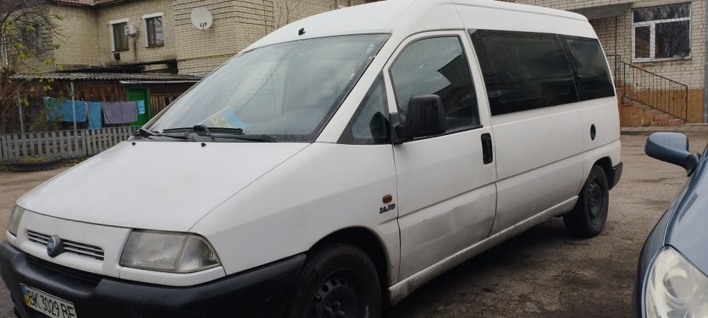 Fiat scudo мax комплектація 8+1  2.0 дизель