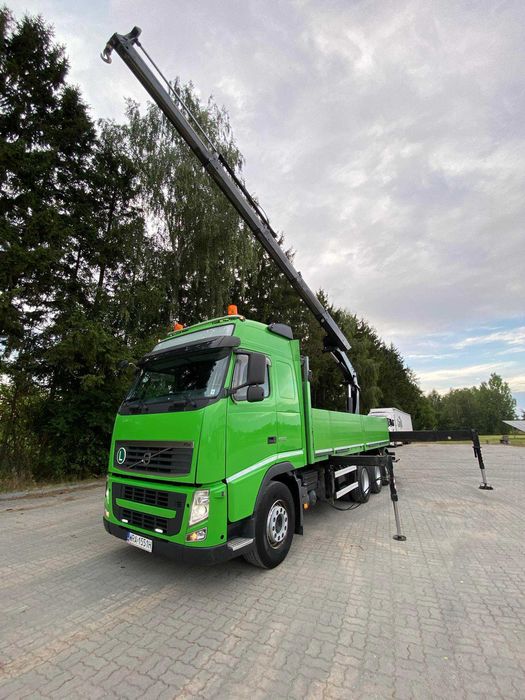 VOLVO FH 13 500, hds hiab 422 E6 XS 12 t, tridem