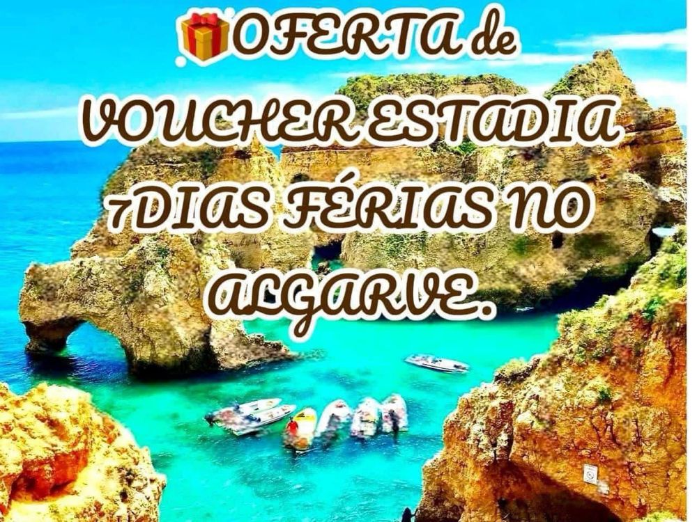 Spider + Tampo jantar oferta Voucher 7 dias estadia no Algarve