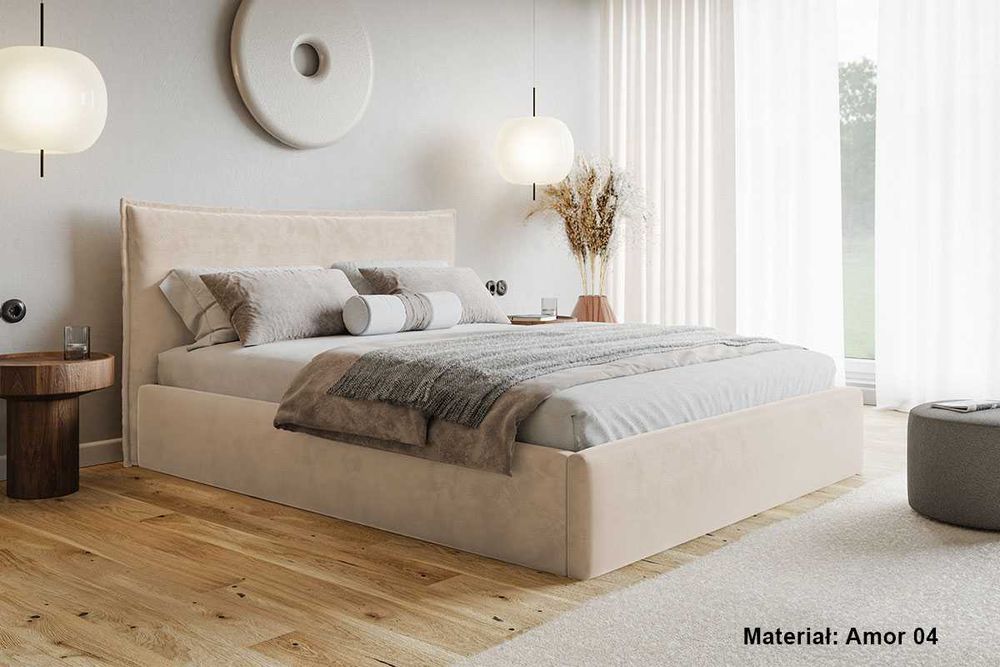 Łóżko tapicerowane LENO 140x200 160x200 180x200