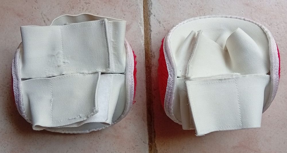 Par de joelheiras de hóquei em patins