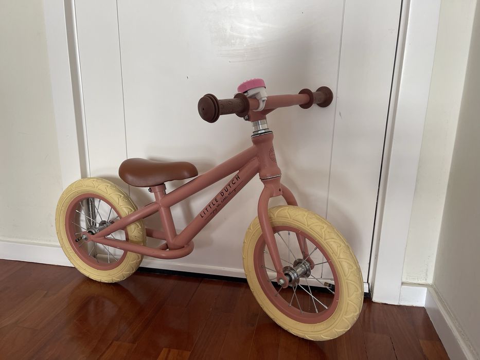Biicicleta equilibrio little dutch rosa