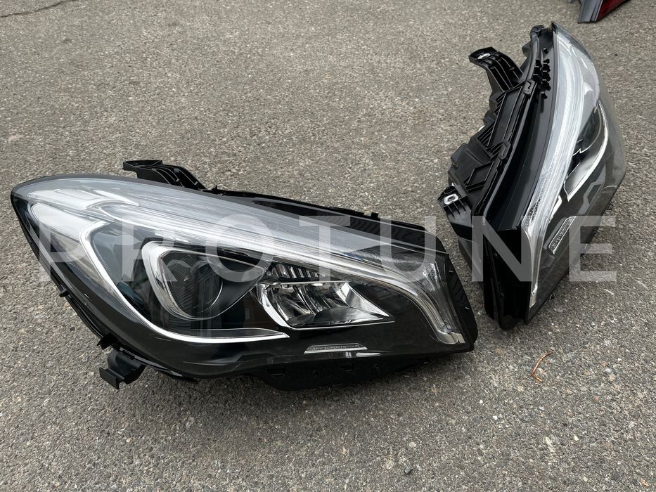 Фары фонари FullLED рест 16+ Mercedes CLA W117 C117 LED Оптика Стопы
