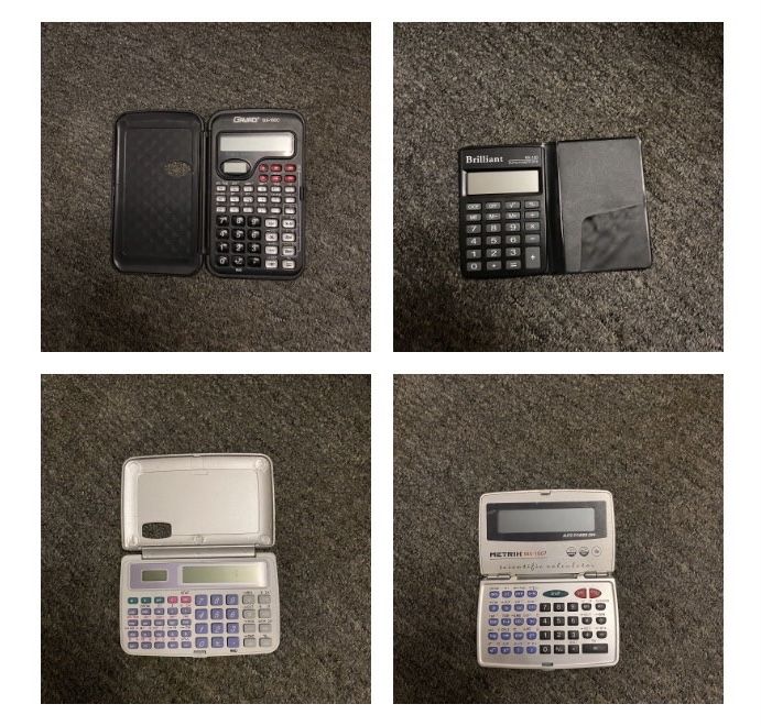 Комплект калькуляторів