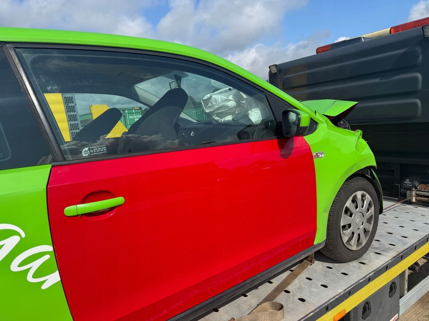SKODA CITIGO 3D DRZWI PRAWY PRZÓD LY3D