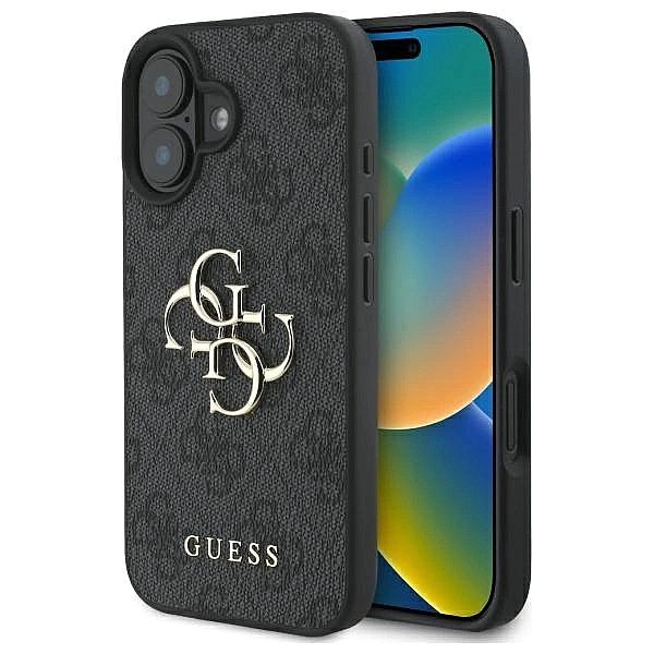 Guess GUHCP16M4GMGGR iPhone 16 Plus 6.7" czarny/black hardcase 4G Big