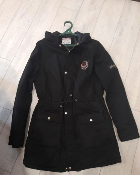 Куртка парка чорна