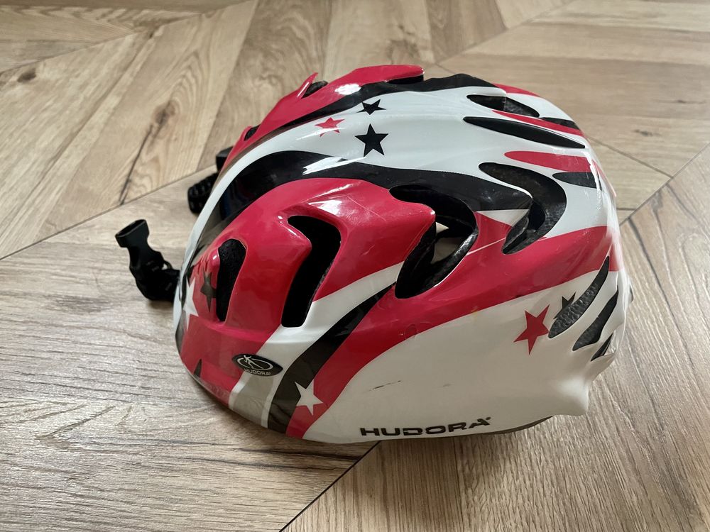 Kask dziecięcy rowerowy Hudora r. XS