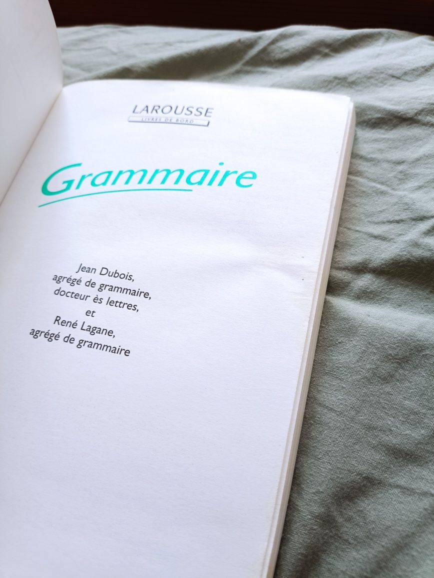 Larousse Livres de bord Grammaire