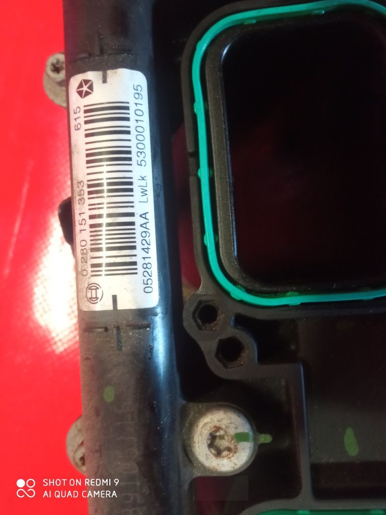 Listwa Wtryskowa Wtryski Podstawa Kolektora 3.6 Chrysler Pacyfica