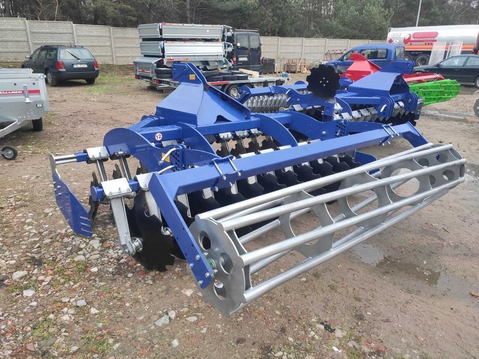 Brona talerzowa Agregat talerzowy 2,5m 2,7m 3,0m wał daszkowy rurowy