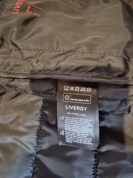 Lidl Livergy kurtka czarna stójka nowa
