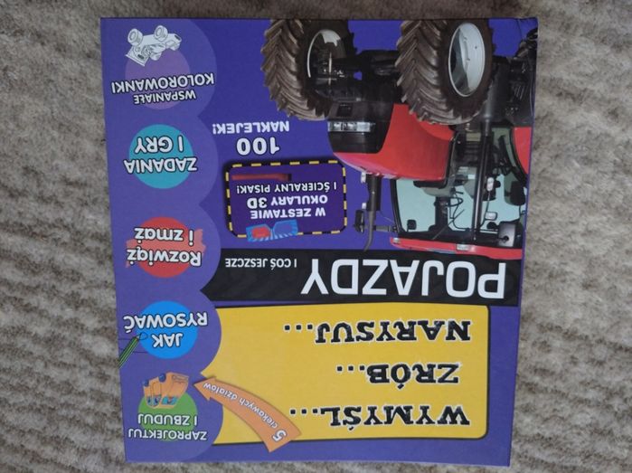 Wymyśl narysuj zrób Pojazdy/książka dla dzieci/ wyd. OLESIEJUK
