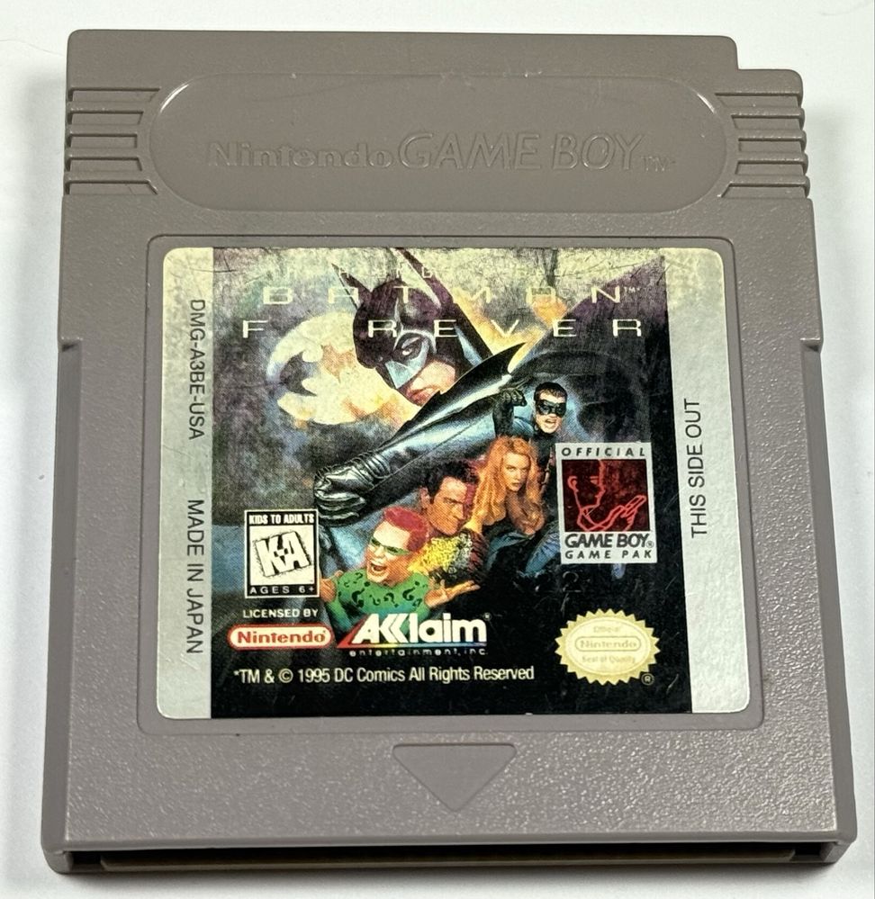 Batman Forever Nintendo Game Boy