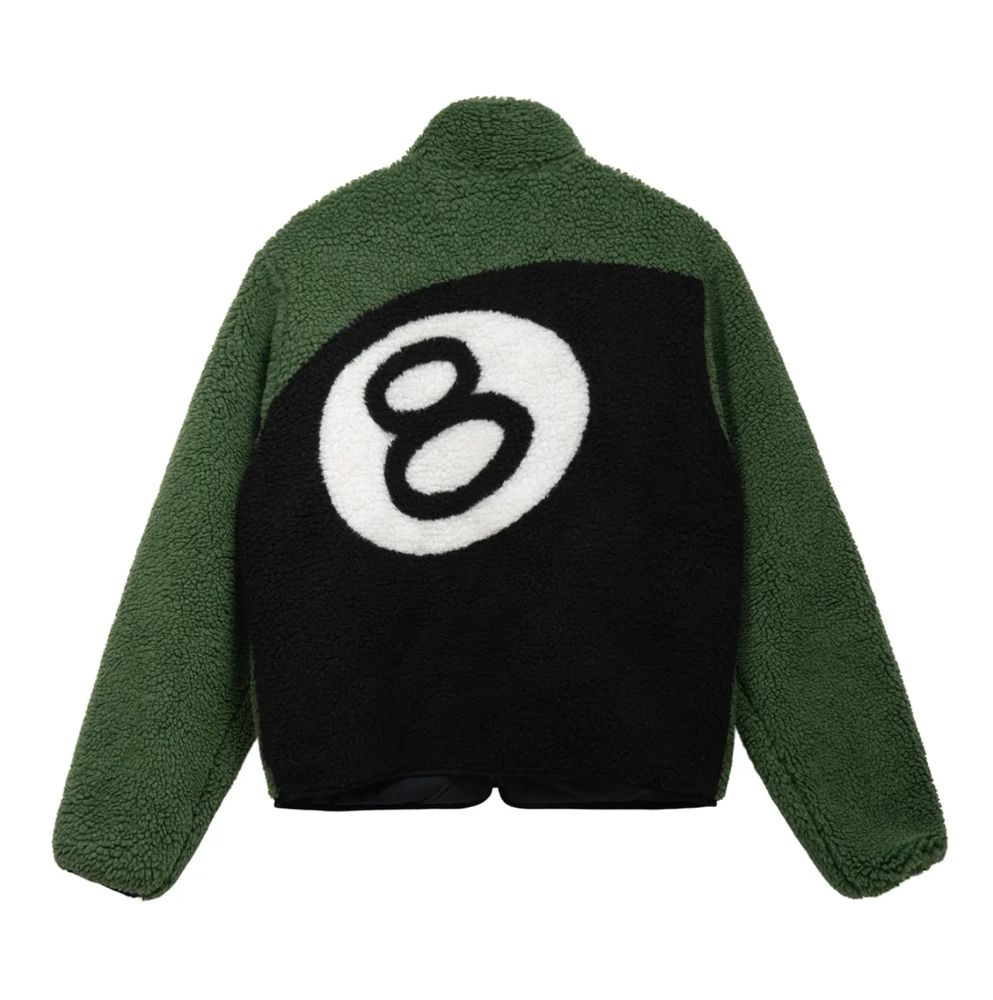 Шерпа Stussy 8 Ball Jacket 2в1