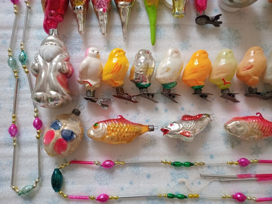 Ёлочные игрушки СССР