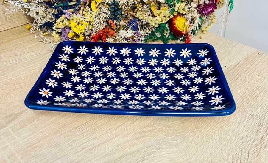 Ceramika Bolesławiec. Talerz – półmisek 18 cm (70)