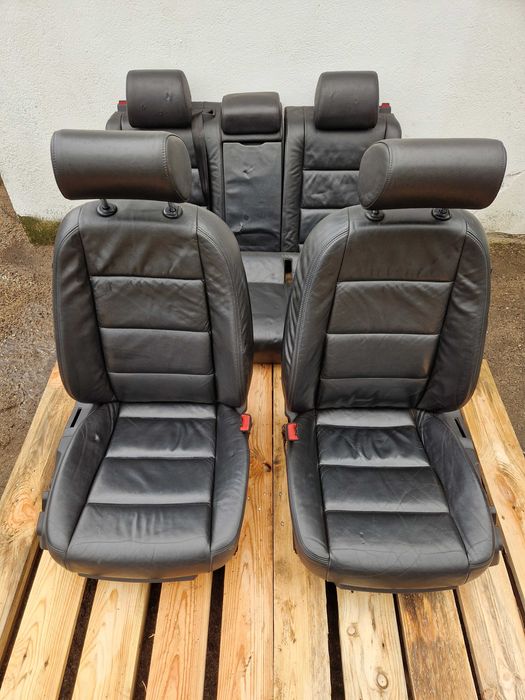 Komplet Wnętrze Fotele Skóra Skórzane Audi A6 C6 Kombi 4F Europa