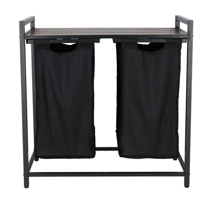 Stylowy kosz na pranie i bieliznę do pralni łazienki