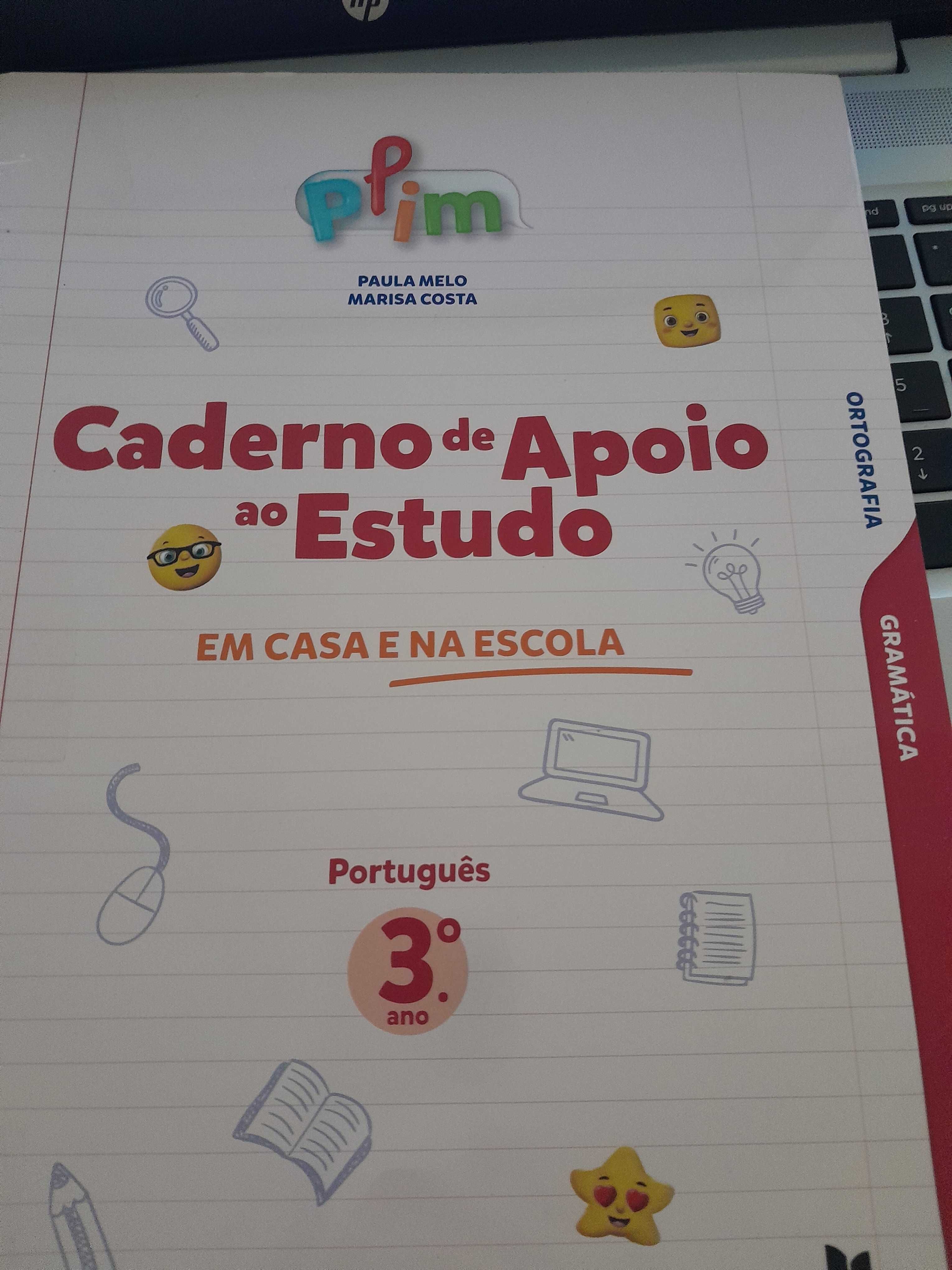 Caderno de apoio português, 3 Ano, PLIM
