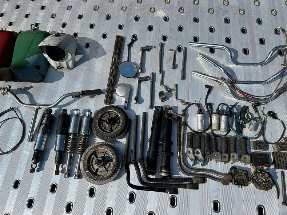 Części Romet Ogar 200 205 Motorynka Błotnik Bagażnik Schowek Tłumnik