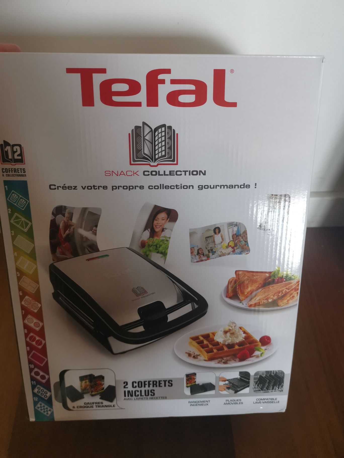 Tefal snack collection nr4 do gofrów Nowe