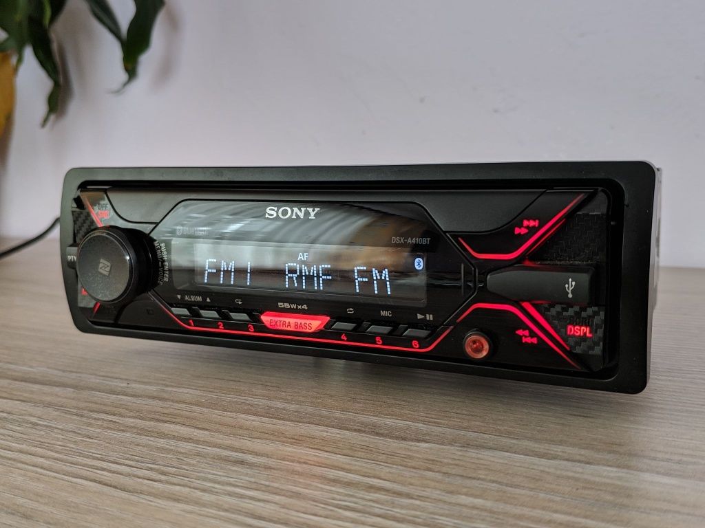 Radio SONY DSX-A410BT Bluetooth 55Wx4 XPLOD samochodowe