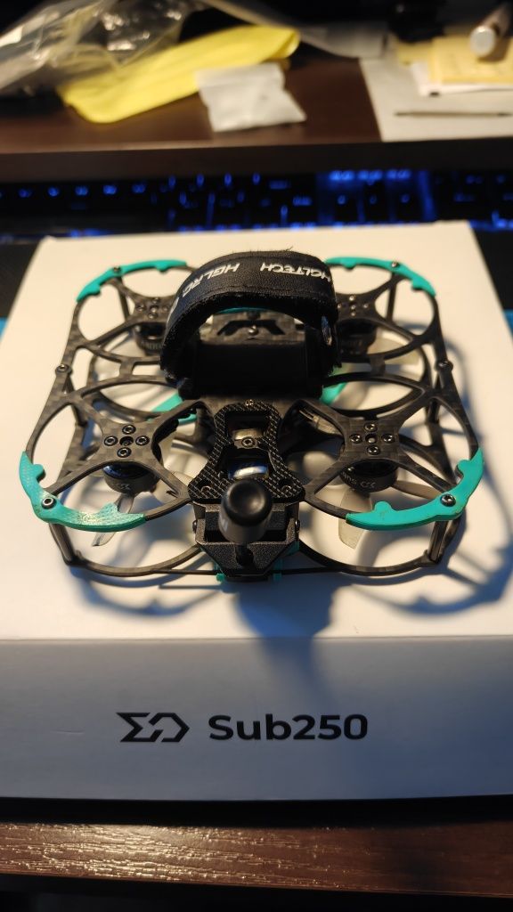SUB250 HUMA20 Dron fpv elrs 2.4 Vista caddxfpv