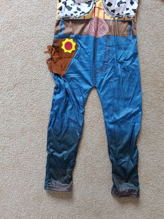 Toy story, szeryf, chudy, Andy, strój szeryfa