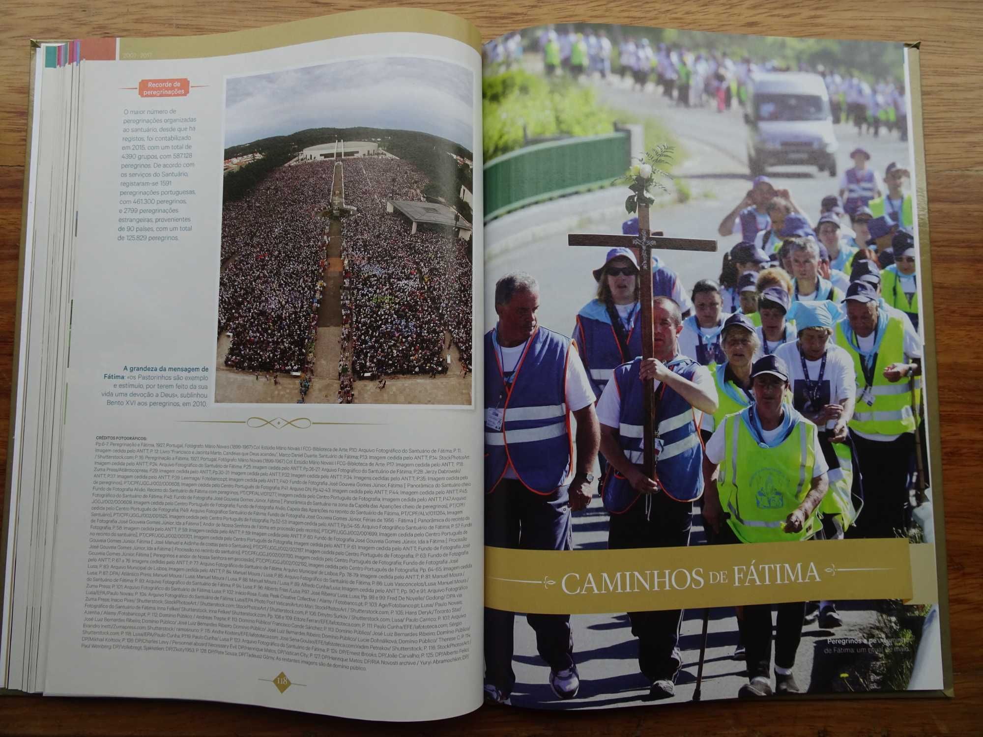 Fátima 1917 / 2017 (Centenário das Aparições de Fátima) Livro de Ouro