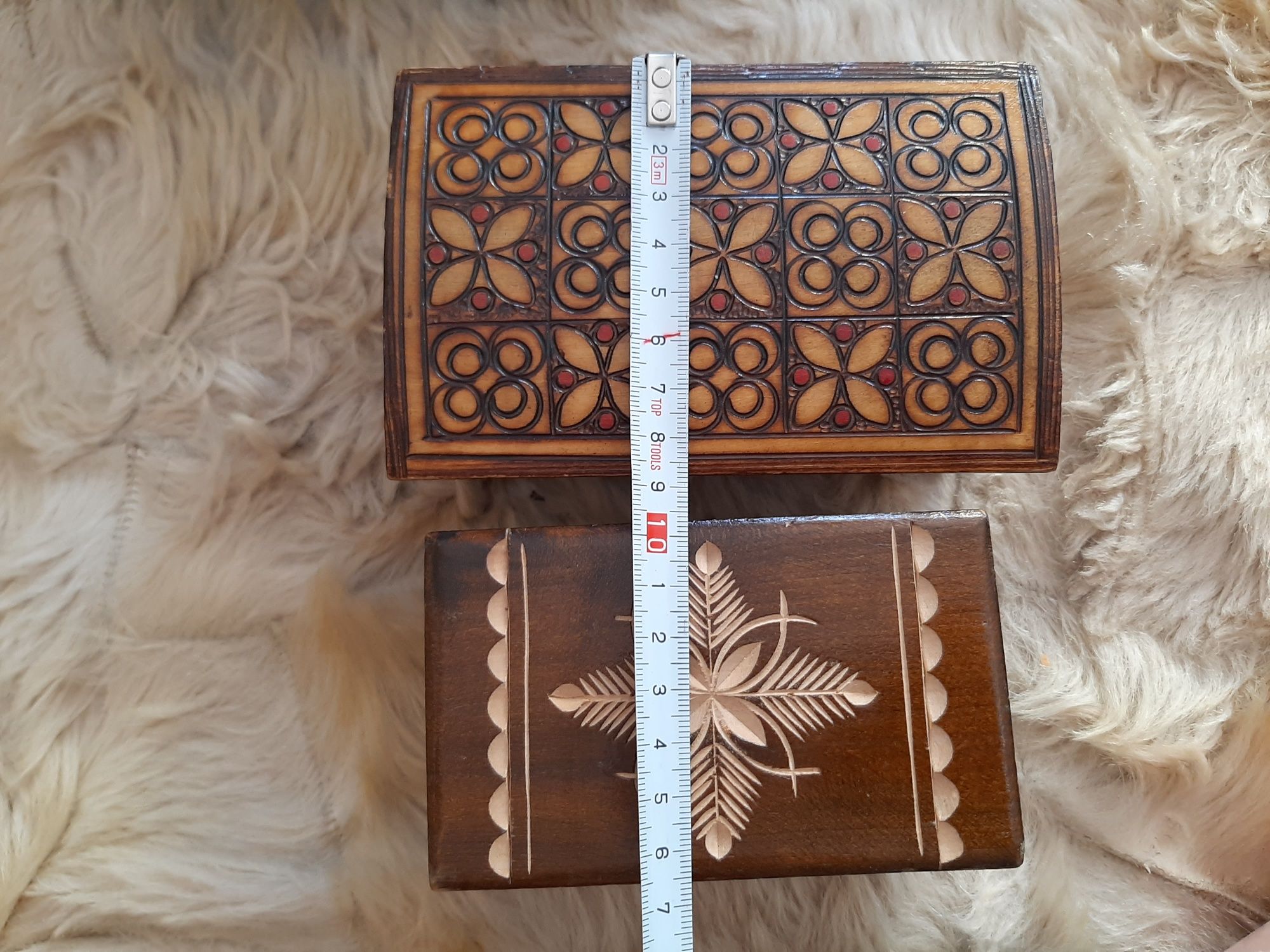 Pudełko pudełka szkatułka szkatułki drewniane porcelanowe