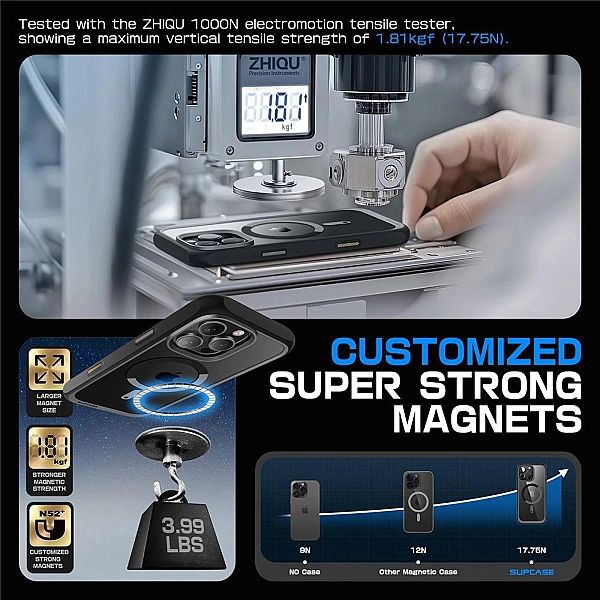 Supcase Ub Mag Magsafe Iphone 16 Pro Max Black