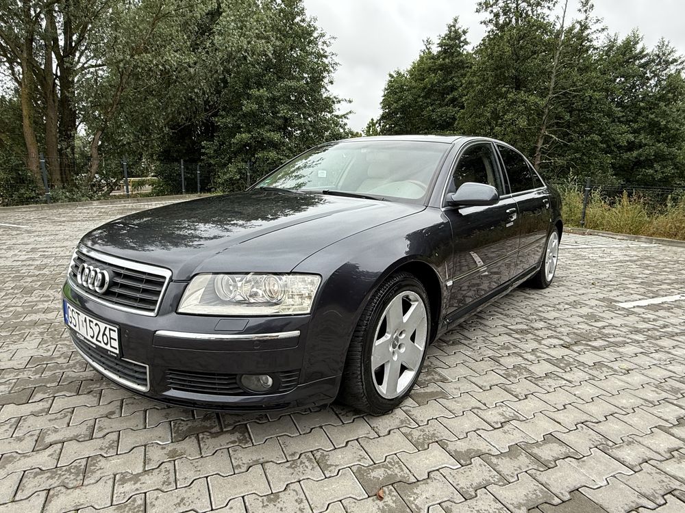 Audi A8 3.0TDI *BOSE/2xszyby/Webasto/KeyLess* bixenon skory nawigacja