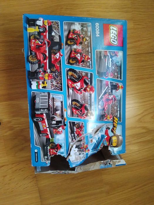 Lego city 60084 com caixa e instruções