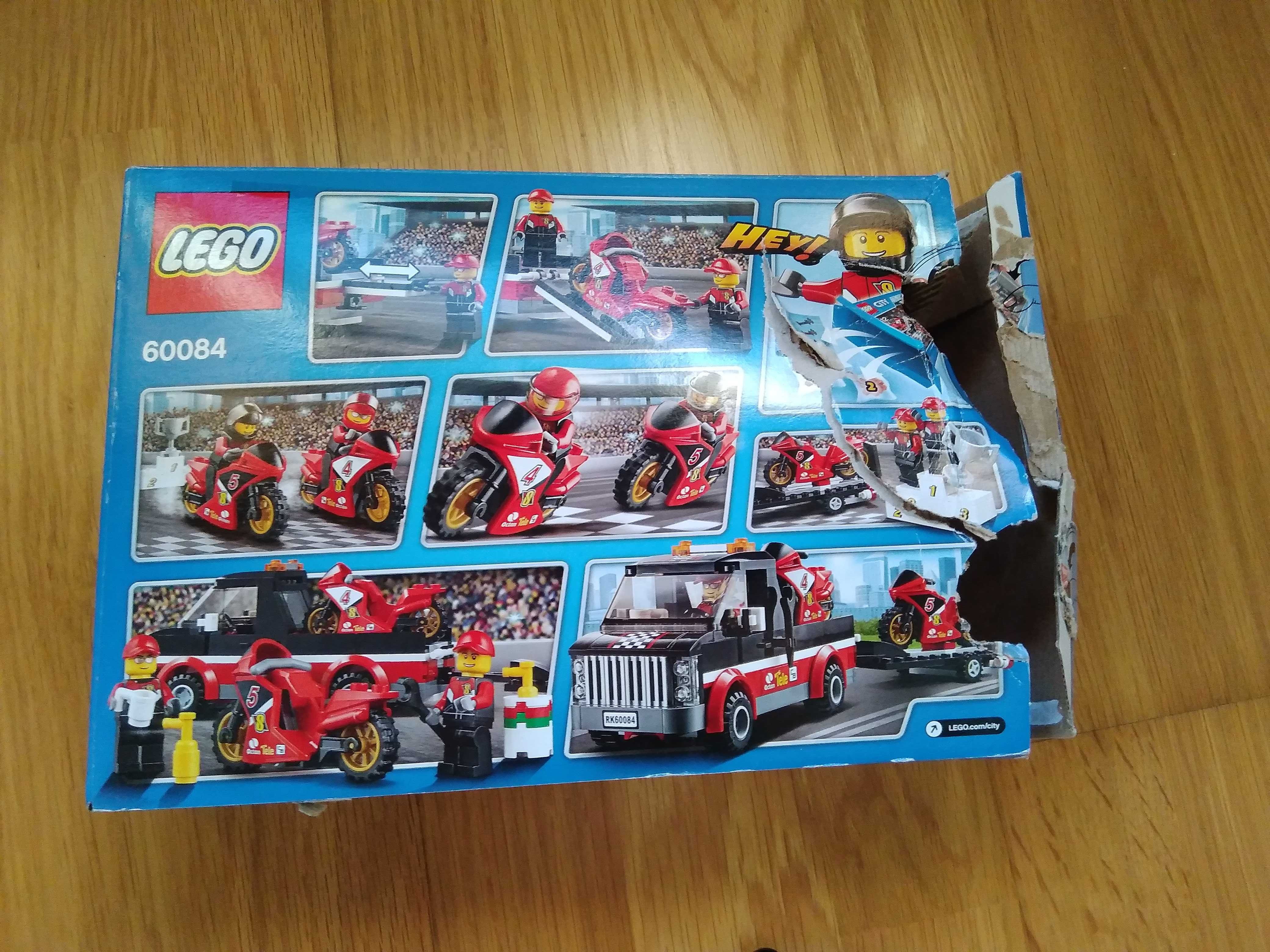 Lego city 60084 com caixa e instruções