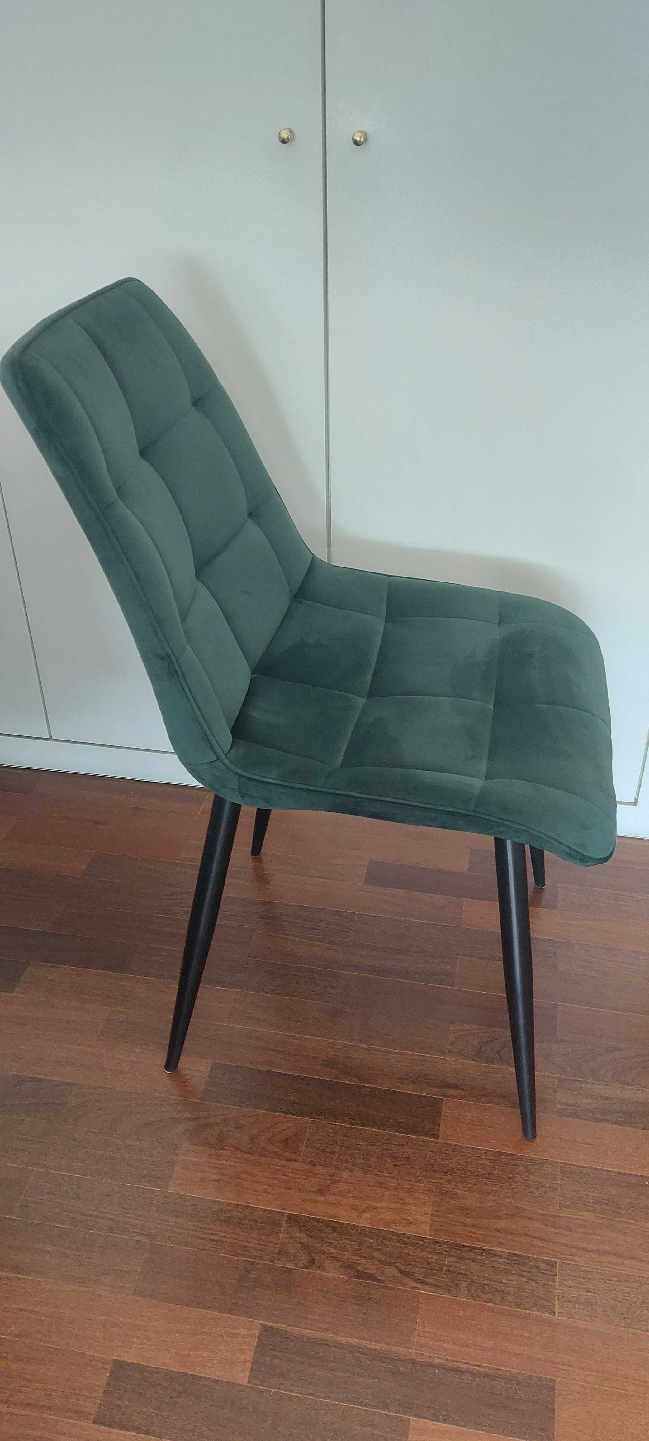 Cadeira Veludo Verde