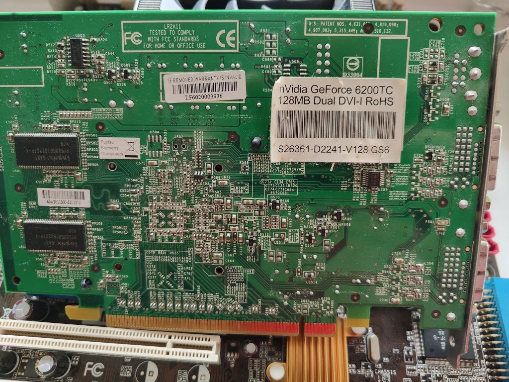 Asus M3A76-CM REV.1.100G / AMD Athlon 64 X2 / nVidia GeForce 6200TCT