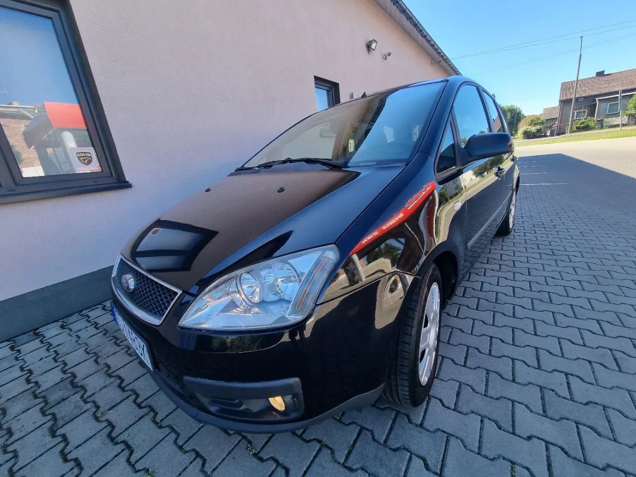 Ford Focus C-Max 1.8 Benzyna krótko w kraju 1 wł klimatyzacja podgzrzewane fotele tempo