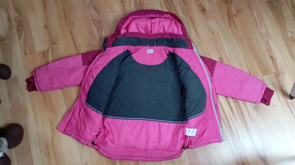 Kurtka zimowa, narciarska, H&M, rozmiar 122