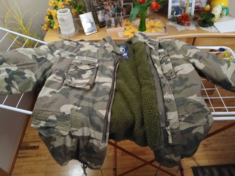 Brandit kurtka męska parka z kapturem M65 Giant rozmiar 5XL