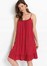 B.P.C ciemnoczerwona sukienka modna r.40