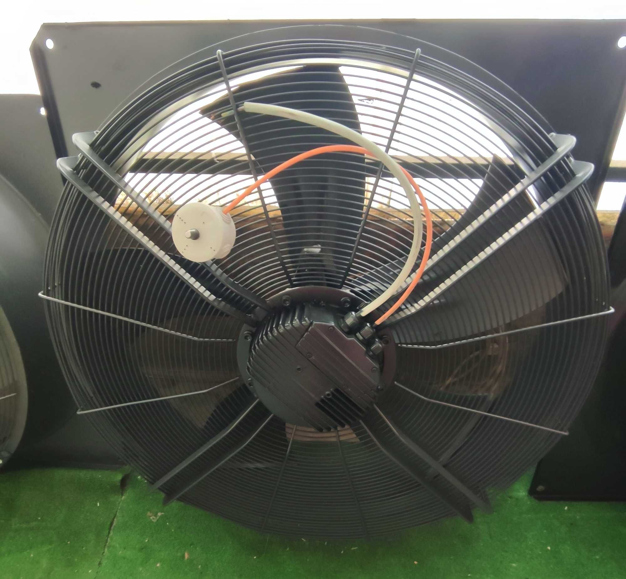 Ventiladores industriais trifásicos com variador de velocidade