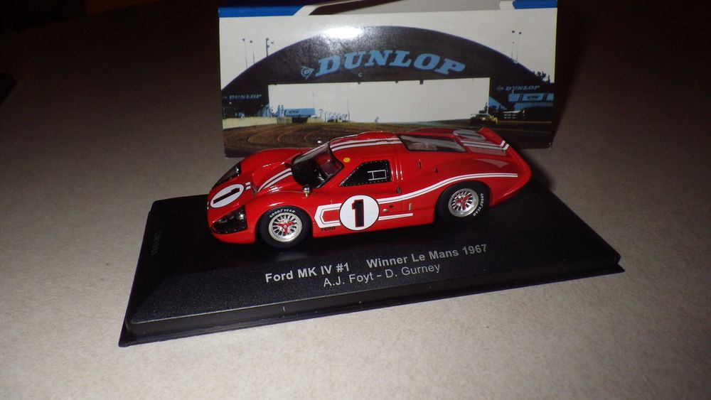 Modelismo, Miniaturas, Modelos, Metal (Diecast), Le Mans, Ford