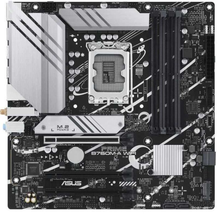 Asus PRIME B760M-A WIFI Socket 1700/ DDR5/ PCIe 4.0/ Micro ATX