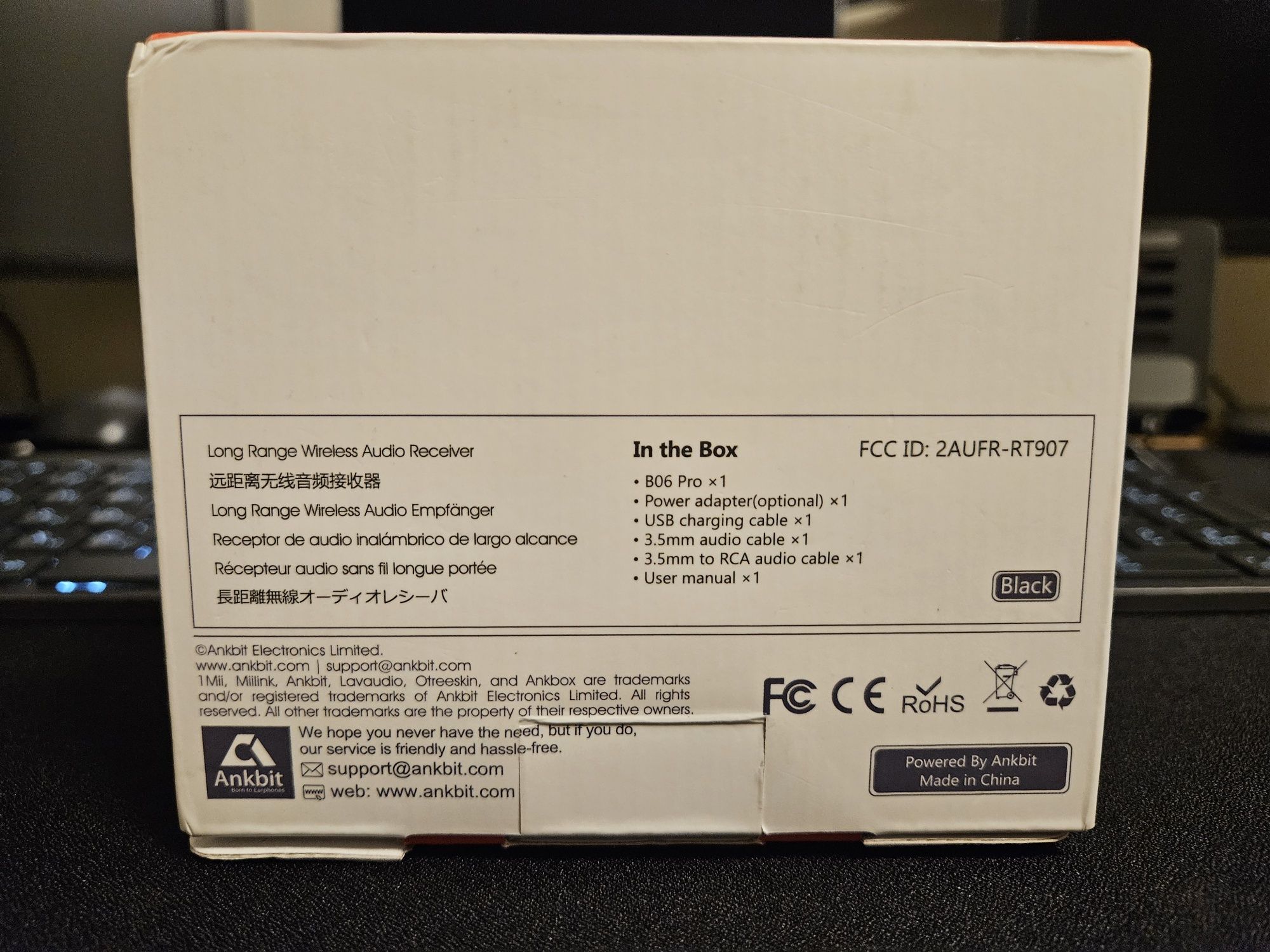 1Mii B06Pro HiFi Long Range bluetooth аудіо трансміттер