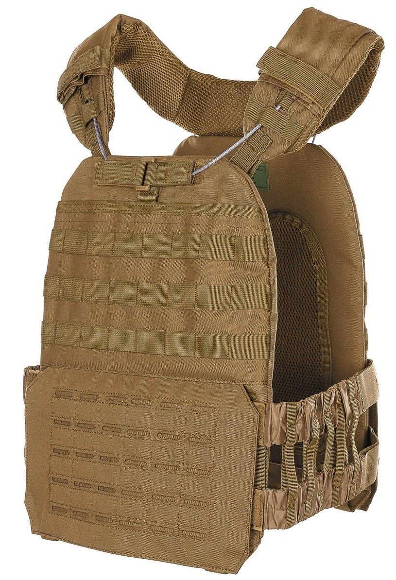 kamizelka  us "laser molle" coyote tan