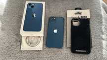 iPhone 13 Blue 128GB bateria 100% super stan